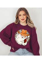 Load image into Gallery viewer, Cowboy Santa Sweatshirt