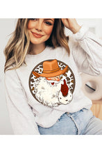Load image into Gallery viewer, Cowboy Santa Sweatshirt